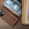 Kwmobile tok OnePlus Nord 3 5G-hez, barna, fa/szilikon, 61770.18