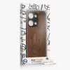 Kwmobile tok OnePlus Nord 3 5G-hez, barna, fa/szilikon, 61770.18