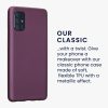 Kwmobile tok Samsung Galaxy A71 készülékhez, kék, szilikon, 51213.23