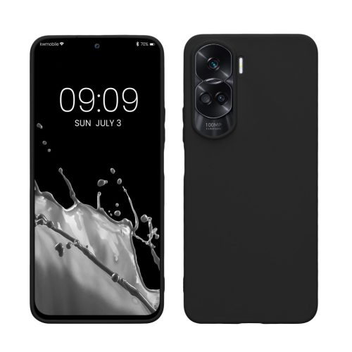 Kwmobile Honor 90 Lite tok, fekete, szilikon, 61744.47