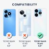 Kwmobile tok Tecno Spark 10 Pro-hoz, fekete, szilikon, 61757.47