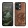 Kwmobile tok OnePlus Nord 3 5G-hez, barna, fa/szilikon, 61771.01