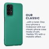 Kwmobile tok Samsung Galaxy A23/Galaxy A23 5G-hez, zöld, szilikon, 57955.17