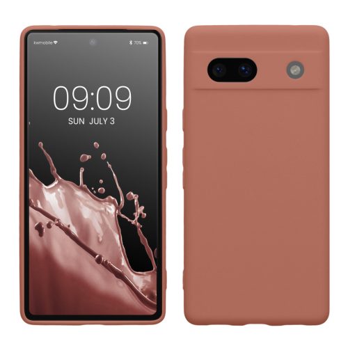 Kwmobile Google Pixel 7a tok, rózsaszín, szilikon, 61598.193