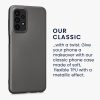 Kwmobile tok Samsung Galaxy A23/Galaxy A23 5G-hez, szürke, szilikon, 57955.232