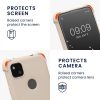 Kwmobile Google Pixel 4a telefontok nyakpánttal, krémszínű, szilikon, 53842.16