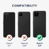 Kwmobile Google Pixel 5 tok, rózsaszín, szilikon, 53778.193