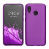 Kwmobile tok Samsung Galaxy A40-hez, lila, szilikon, 48546.24