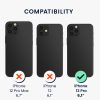 Tokkészlet és 2 előlapi/kameravédő fólia Apple iPhone 12 Pro készülékhez, átlátszó, műanyag/edzett üveg, 61819.03