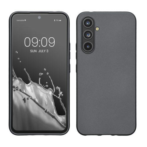 Kwmobile tok Samsung Galaxy A54 5G-hez, szürke, szilikon, 60797.232