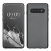 Kwmobile tok Samsung Galaxy S10 készülékhez, szürke, szilikon, 47452.232