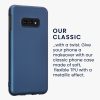 Kwmobile tok Samsung Galaxy S10e-hez, kék, szilikon, 47575.64