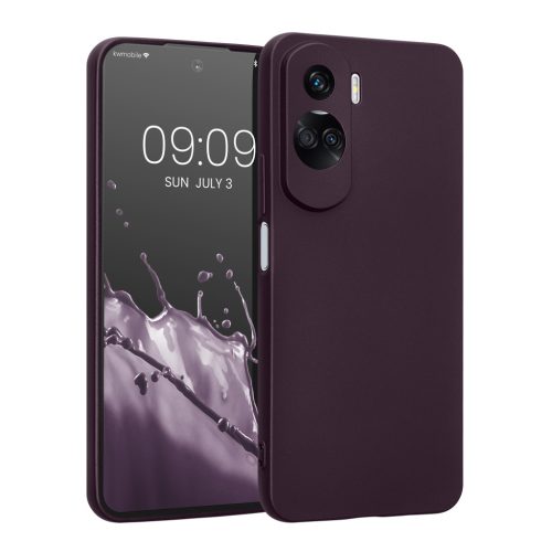 Kwmobile Honor 90 Lite tok, sötétlila, szilikon, 61745.115