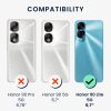 Kwmobile Honor 90 Lite tok, sötétlila, szilikon, 61745.115