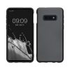 Kwmobile tok Samsung Galaxy S10e-hez, szürke, szilikon, 47575.232