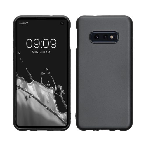 Kwmobile tok Samsung Galaxy S10e-hez, szürke, szilikon, 47575.232