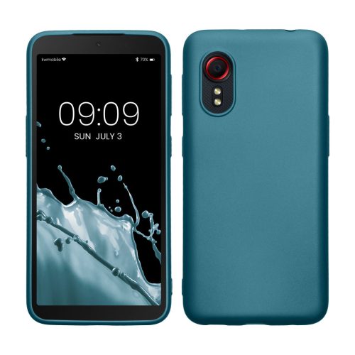 Kwmobile tok Samsung Galaxy Xcover 5-höz, kék, szilikon, 57527.251