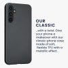 Kwmobile tok Samsung Galaxy A34 5G-hez, szürke, szilikon, 60810.232
