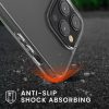 Tokkészlet és 2 előlapi/kameravédő fólia Apple iPhone 13 Pro készülékhez, átlátszó, műanyag/edzett üveg, 61822.03