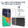 Tokkészlet és 2 előlapi/kameravédő fólia Apple iPhone 14 Pro Max készülékhez, átlátszó, műanyag/edzett üveg, 61826.03