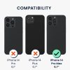 Tokkészlet és 2 előlapi/kameravédő fólia Apple iPhone 14 Pro Max készülékhez, átlátszó, műanyag/edzett üveg, 61826.03