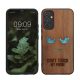 Kwmobile tok Samsung Galaxy A34 5G-hez, barna, fa/szilikon, 60813.08
