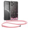 Kwmobile tok nyakpánttal Xiaomi Redmi 12-höz, többszínű, szilikon, 61889.01