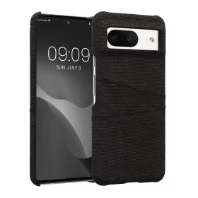   Kwmobile Google Pixel 8 tok, sötétszürke, textil/műanyag, 61883.19
