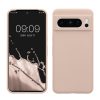 Kwmobile Google Pixel 8 Pro tok, krémszínű, szilikon, 61854.225