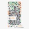 Kwmobile tok Apple iPhone 13 telefonhoz, fekete/átlátszó, szilikon, 61939.01