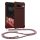 Kwmobile Google Pixel 8 telefontok nyakpánttal, lila, szilikon, 61867.187