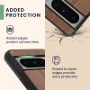 Kwmobile Google Pixel 8 Pro tok, barna, fa/szilikon, 61876.02