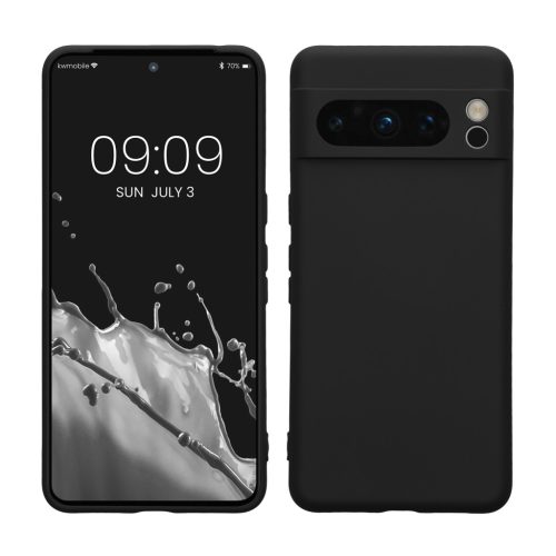 Kwmobile Google Pixel 8 Pro tok, fekete, szilikon, 61860.01