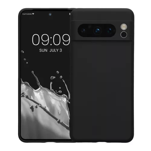 Kwmobile Google Pixel 8 Pro tok, fekete, szilikon, 61860.01