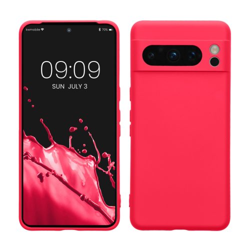 Kwmobile Google Pixel 8 Pro tok, rózsaszín, szilikon, 61860.77
