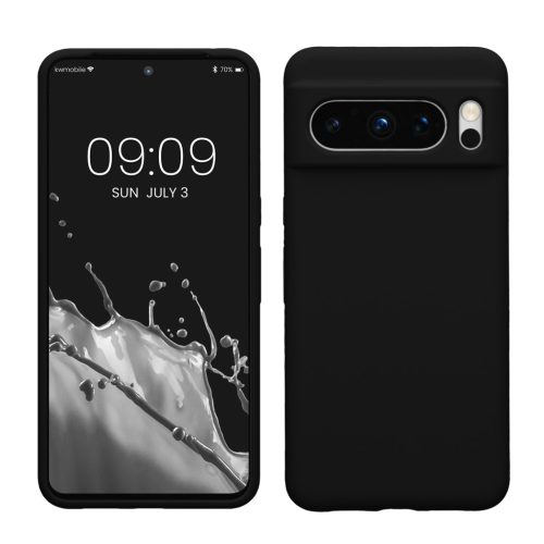Kwmobile Google Pixel 8 Pro tok, fekete, szilikon, 61854.01