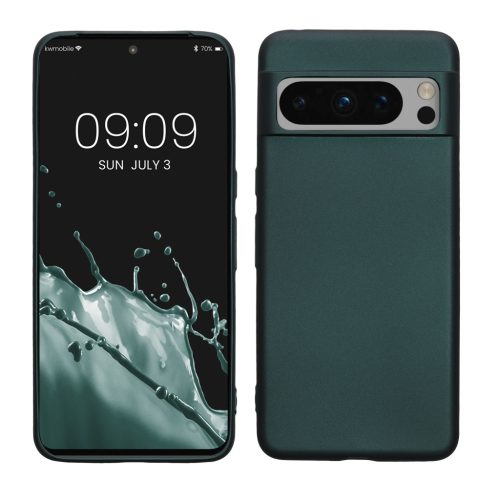 Kwmobile Google Pixel 8 Pro tok, zöld, szilikon, 61858.14
