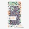 Kwmobile tok Xiaomi Redmi 12-höz, sötétlila, szilikon, 61880.115