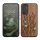 Kwmobile tok Samsung Galaxy A54 5G-hez, barna, fa/szilikon, 60799.09
