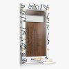 Kwmobile Google Pixel 8 Pro tok, barna, fa/szilikon, 61876.01