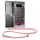 Kwmobile tok Google Pixel 8 Pro telefonhoz, átlátszó/rózsaszín, szilikon, 61866.02