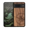 Kwmobile Google Pixel 8 tok, barna, fa/szilikon, 61875.02