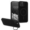 Kwmobile tok Apple iPhone 14 telefonhoz, fekete/átlátszó, szilikon, 61938.01