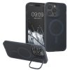 Kwmobile tok Apple iPhone 14 Pro Max készülékhez, sötétkék/átlátszó, szilikon, 61852.17
