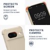 Kwmobile Google Pixel 8 telefontok nyakpánttal, krémszínű, szilikon, 61867.16
