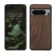 Kwmobile Google Pixel 8 Pro tok, barna, fa/szilikon, 61872.18