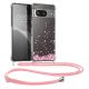 Kwmobile Google Pixel 8 telefontok nyakpánttal, többszínű, szilikon, 61865.02