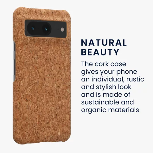 Kwmobile Google Pixel 8 tok, világosbarna, parafa, 61877.24