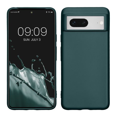 Kwmobile Google Pixel 8 tok, zöld, szilikon, 61857.14
