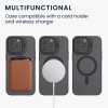 Kwmobile tok Apple iPhone 14 Pro készülékhez, fekete/átlátszó, szilikon, 61937.01